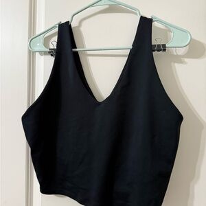 All in Motion Black Tank Top